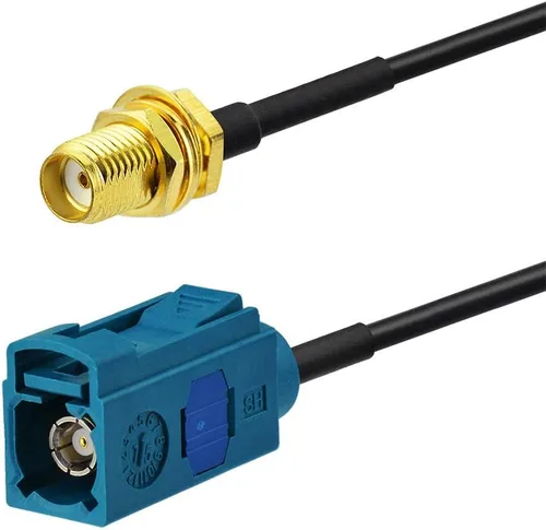 Miniatura 8 de Bingfu Fakra Z hembra a SMA hembra cable adaptador de antena de vehículo 11.8 in 12 pulgadas para coche estéreo Android unidad principal navegación