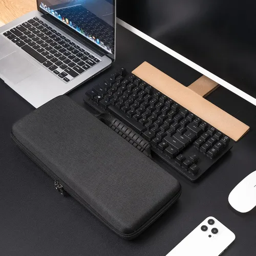 Miniatura 6 de GEEKRIA TKL Funda de teclado compatible con Razer BlackWidow Lite TKL, Keychron K8 / K8 Pro, SteelSeries New Apex 9TKL / Apex ProTKL Gen 3 Bolsa