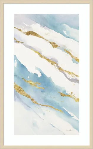 Miniatura 10 de Amanti Art Framed Wall Art Print 21x14 Drift v2 Crop by Mike Schick, Abstract Wall Art, Modern Contemporary Decor, Small Poster Painting Artwork for