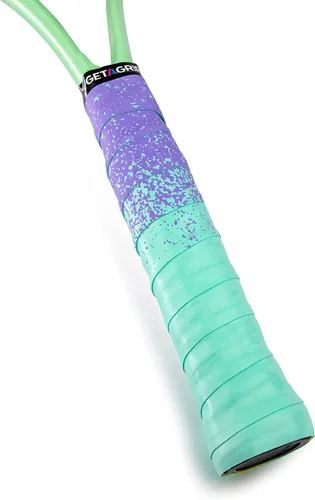 Miniatura 31 de Get A Grip - Grip personalizado para raqueta de tenis - Agarre antideslizante/de secado rápido para tenis - Grip precortado para raqueta de Pack