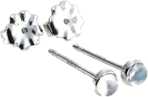 Miniatura 76 de Aretes pequeños de plata de ley para cartílago, tragus, hélix, múltiples piercings hipoalergénicos, piedra natal para mujer, juego de bisel