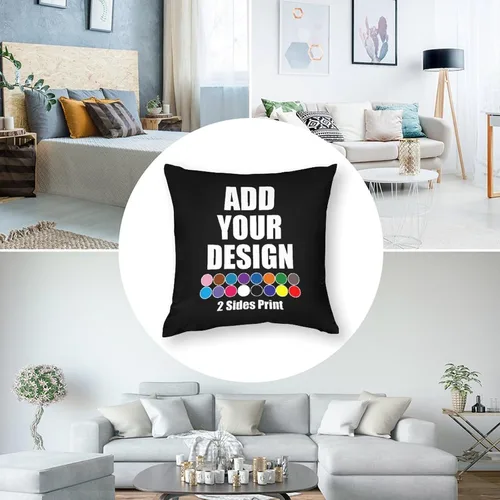 Miniatura 6 de Funda de almohada personalizada con foto, añade tu nombre, imagen, logotipo, funda de almohada personalizada para mujeres, hombres, papá, mamá