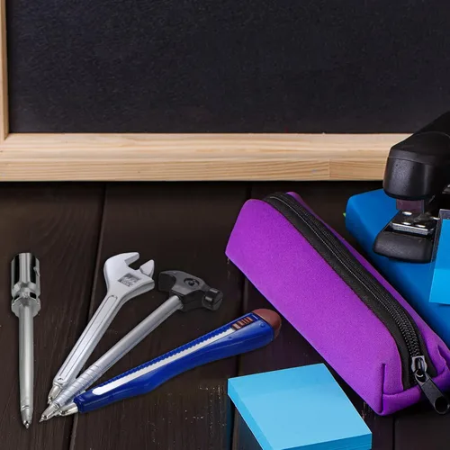 Miniatura 6 de Outus Juego de 24 bolígrafos novedosos con forma de tinta negra, bolígrafos de escritura para oficina, compañeros de trabajo, día del padre, regalo