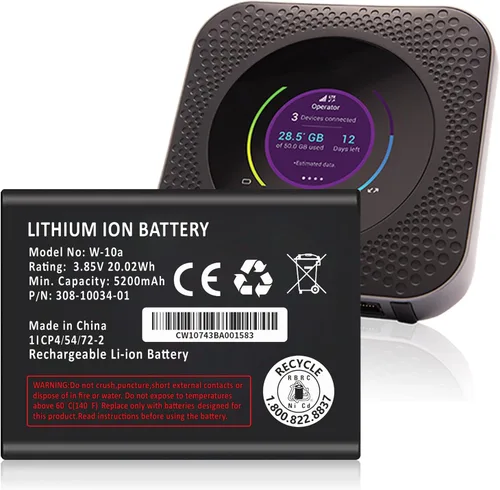 Miniatura 6 de Batería W-7b, nueva batería de repuesto para AT&T Unite Express 2 Netgear Aircard 800s 797s 779S 780S 790S 790S 790SP 810S 4G LTE Mobile Hotspot