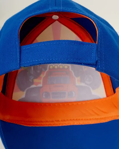 Miniatura 6 de Nickelodeon Blaze & The Monster Machines - Juego de 2 gorras de béisbol de algodón (edades 2-4)
