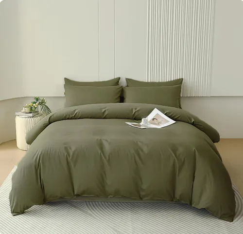 Miniatura 23 de Houseri - Juego de edredón azul, tamaño Queen, ropa de cama para mujeres y niñas, juego de edredón de color azul claro, tamaño Queen, para niños