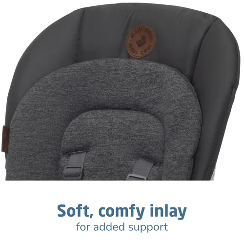 Miniatura 8 de Maxi-Cosi Minla - Silla alta 6 en 1 para bebés y niños pequeños, silla alta plegable portátil, tela EcoCare, 9 alturas, 5 reclinables, 4 posiciones