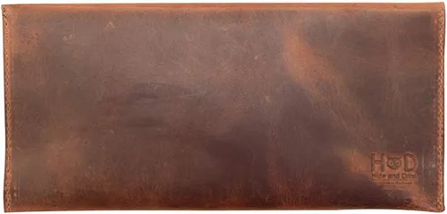 Miniatura 3 de Hide & Drink, Cartera de viaje hecha a mano de cuero de grano completo, Bourbon Marrón, Classic