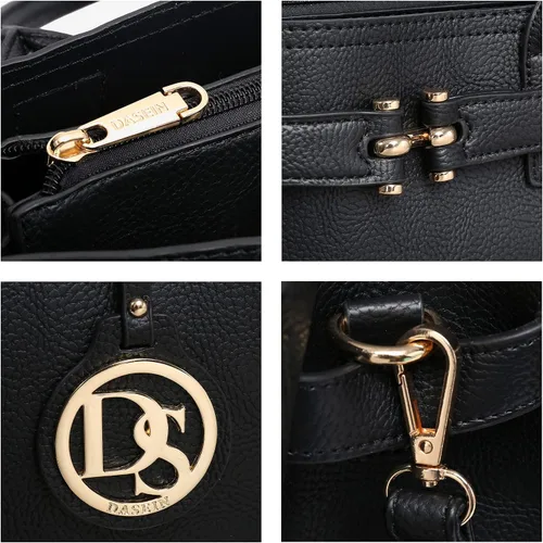 Miniatura 6 de Dasein Bolsos de mano con correa larga para mujer, con asa superior, con correa larga