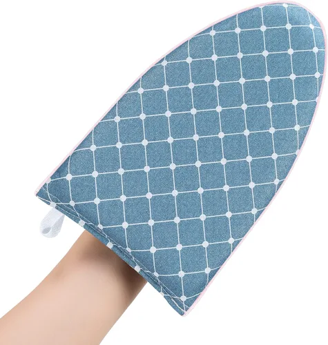 Guantes de planchado a vapor para ropa, guantes antivapor, resistentes al calor, accesorios de vapor para ropa, color azul