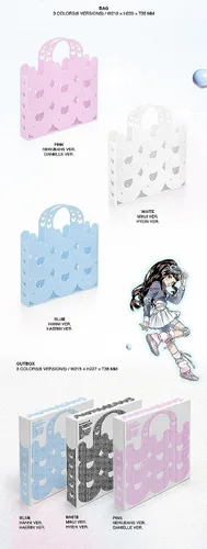 Miniatura 2 de NewJeans - 2º EP Get Up [Bunny Beach Bag ver.] Álbum, 6 ver. SET
