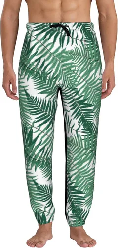 Miniatura 3 de WorldGES Men's Athletic Pant Lion Casual Jogger Sweatpants with Pockets Breathable Track Pants for Men Workout Training