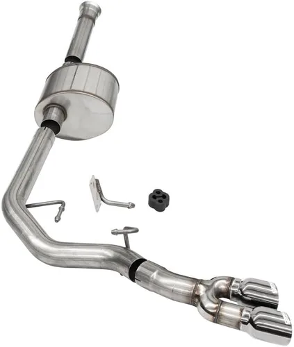 CORSA EXHST Corsa - Ford F-150 SuperCab 2021-2022, caja de 6.5 pulgadas, 5.0 L, V8 Xtreme, parte trasera de gato, salida del neumático, pulido