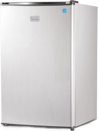 Miniatura 12 de BLACK+DECKER Refrigerador compacto de 2.5 pies cúbicos, certificado ENERGY STAR, mini refrigerador de una sola puerta con compartimento enfriador
