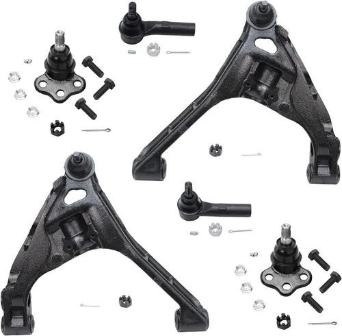 Miniatura 74 de Detroit Axle - Kit de brazos de control de extremo delantero 4WD para Ford 04-08 F-150, 06-08 Lincoln Mark LT, 4 extremos de barra de acoplamiento
