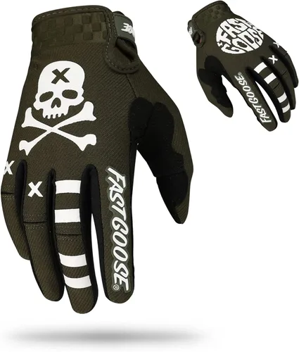 Miniatura 10 de Guantes para Motocicleta y Moto de Tierra - Guantes para Motocross, Moto y ATV para Carreras Todo Terreno, Deportes de Ciclismo