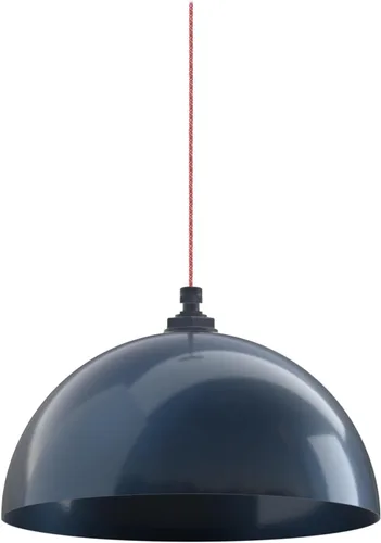 Miniatura 94 de Steel Lighting Co. Brentwood - Lámpara colgante Montada en el techo Cúpula redonda de 14 pulgadas Estilo moderno contemporáneo de granja