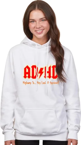 Miniatura 80 de Go All Out Sudadera con capucha para hombre y mujer con texto en inglés "Highway To Hey Look A Squirrel