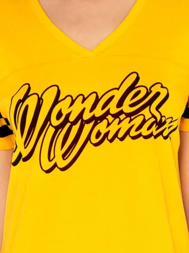 Miniatura 3 de Smart & Sexy Camisa de dormir extragrande con cuello en V para mujer Amarillo