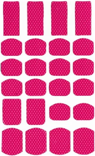 Miniatura 5 de Azeron Button Anti-Slip Grip Tape for Azeron Cyborg ll Gaming Keypad Keys – Upgrade Your Keypad (Red, Cyborg ll)
