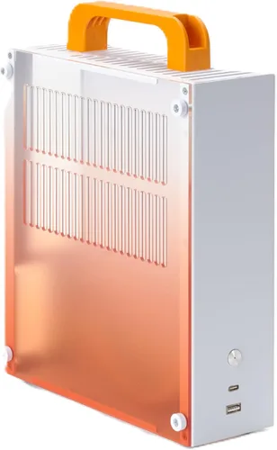 Miniatura 9 de SGPC Caja Mini Itx - Nuevo K29 (Acero), 2 Manijas que Pueden Instalarse, Panel Ventilado - 2 Paneles Laterales de Acero y 1 Acrílico / Caja SFF