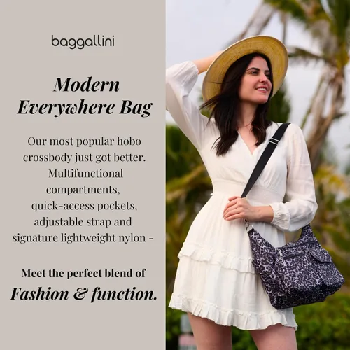 Miniatura 2 de Baggallini Womens Modern Everywhere Crossbody Bag for Women 11x9x4.5" Rfid Hobo Bag