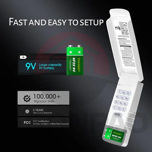 Miniatura 2 de ASONPAO para G940EV-P2 Teclado universal inalámbrico Chamberlain para puerta de garaje