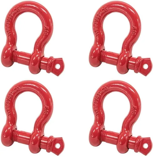 Miniatura 22 de Mytee Products - Grillete de anclaje forjado de 5/8" de acero al carbono con tornillo de aleación, 3.25 toneladas (6,500 libras) de capacidad de 20