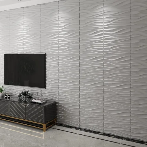 Miniatura 101 de Art3d Panel de Pared de Diamante 3D de PVC Dentado a Juego-Negro Mate, para Decoración Interior Residencial y Comercial Diamante mate negro