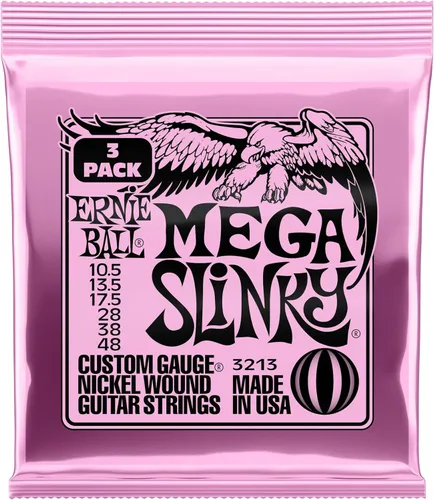 Miniatura 35 de Ernie Ball Regular Slinky - Cuerdas de guitarra eléctrica de níquel enrollado, 6 unidades, calibre 10-46 Regular (38-56)