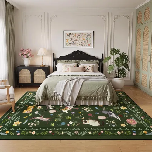 Miniatura 19 de Unirea Alfombra pequeña lavable beige de 2 x 3 para puerta de entrada interior, antideslizante, alfombra de entrada de animales suave para cocina