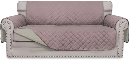 Miniatura 59 de Easy-Going - Funda para sofá, futón y sillón sin reposabrazos, reversible, resistente al agua, para mascotas y niños (azul oscuro/azul claro)