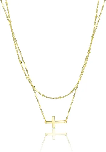Miniatura 16 de Collares en capas para mujer, chapados en plata, delicada cuerda torcida de serpiente, delicado collar en capas, gargantilla de diferentes