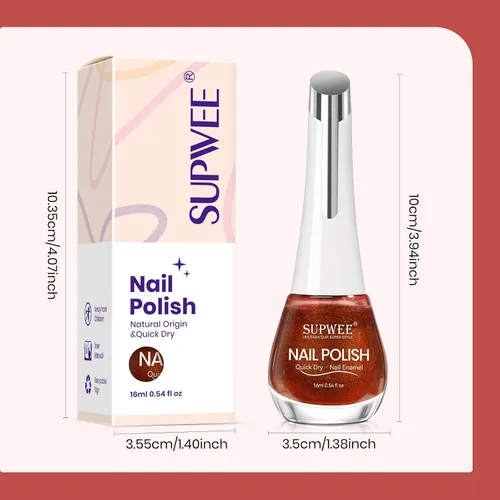 Miniatura 9 de Esmalte de uñas de ojo de gato burdeos sin gel, esmalte de uñas magnético secado al aire para uñas de los pies, secado rápido, alto brillo