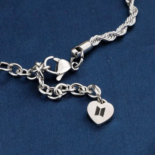 Miniatura 4 de Eigso KPOP Bangtan Boys Bracelet Love Yourself Chain Bracelet SUGA JIN JIMIN V JHOPE RM JK KPOP Army Fans Gifts KPOP Army Korean Group ARMY Gift