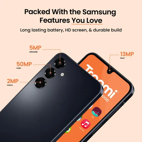 Miniatura 8 de Troomi Teléfono seguro para niños (Samsung Galaxy A16) - Aplicaciones administradas por padres, GPS y monitoreo de texto - Solo compra de teléfono