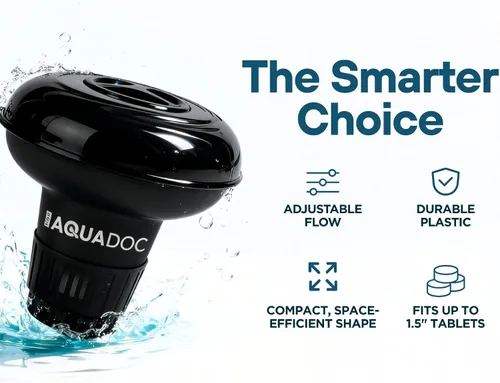 Miniatura 7 de MAV AquaDoc Flotador de tabletas de bromo y cloro para tabletas de 1.5 pulgadas para jacuzzis inflables
