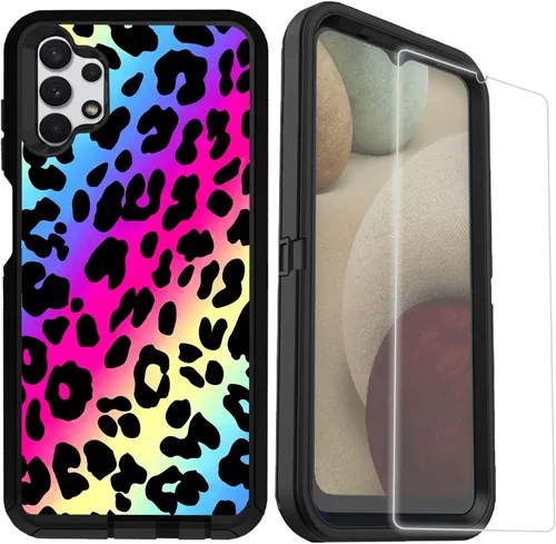 Miniatura 11 de Funda compatible con Aesthetics Samsung Galaxy A32 5G con protector de lente de cámara para niñas y mujeres, bonito diseño floral, a prueba de Verde