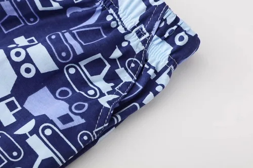 Miniatura 7 de BIBNice Ropa para niños pequeños, trajes de algodón de verano para niños, conjuntos cortos, talla 2-7