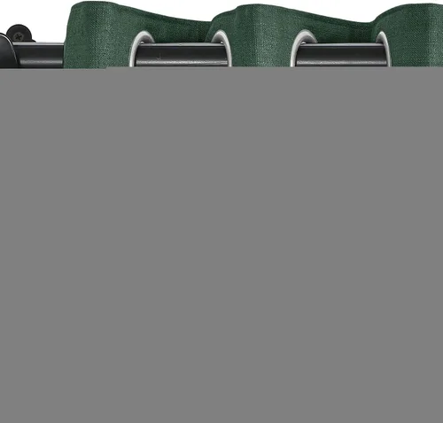 Miniatura 32 de Fcosie Cortinas opacas de lino 100 % opacas de 50 pulgadas de ancho x 63 pulgadas de largo, paneles de cortina con ojales para sala de estar