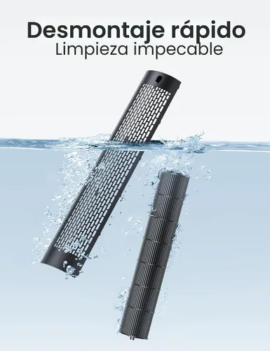 Miniatura 6 de Dreo - Ventilador de torre para dormitorio, DC actualizado de 9 velocidades 25dB ultrasilencioso, ventilador de piso, ventiladores oscilantes de 90°