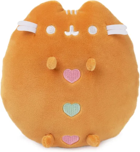 Miniatura 8 de GUND Pusheen - Squisheen de galletas bañadas en chocolate, animal de peluche para edades de 8 años en adelante, marrón/amarillo, 6 pulgadas