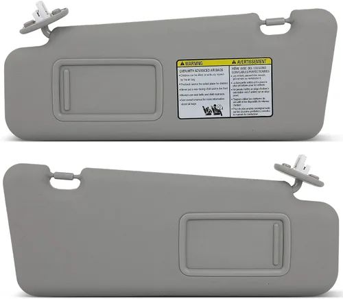 Miniatura 19 de SCITOO Visera interior beige para el lado derecho del pasajero para Toyota Camry 2006-2011 con techo solar (OE: 74310-06750-E0)