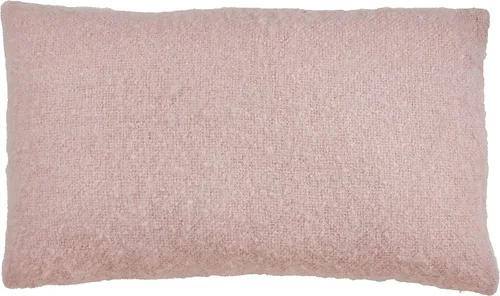 Miniatura 11 de SARO LIFESTYLE Angora Collection - Almohada de plumón de mohair sintético, 22 pulgadas, color gris