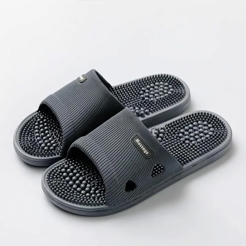 Miniatura 5 de Pantuflas de Masaje de Acupresión para Fascitis Plantar para Mujeres Pantuflas de Acupuntura Artritis Neuropatía Alivio del Dolor Sandalias