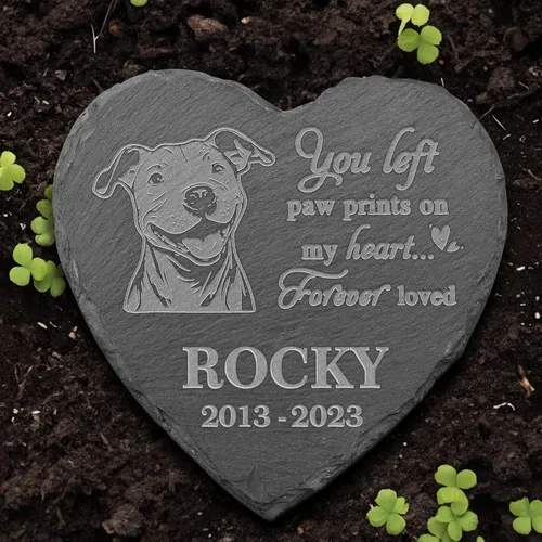 Miniatura 20 de Piedra conmemorativa de Malamute de Alaska, estatua de Malamute de Alaska, marcador de tumba de Malamute de Alaska, regalos de pérdida de Malamute