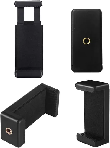 Miniatura 2 de r - Soportes universales para trípode con doble punto de montaje para iPhone, Android y todos los teléfonos inteligentes de hasta 3.5 pulgadas