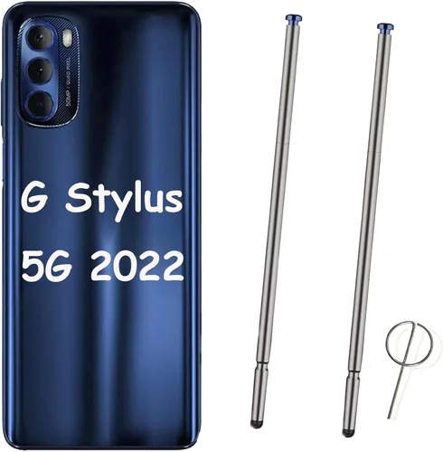 Repuesto de lápiz táctil para Moto G Stylus 2022 para Motorola Moto G Stylus 5G (2022) XT2215 All Verison Touch Stylus S Pen (azul crepúsculo)