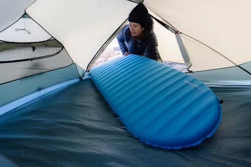 Miniatura 9 de Therm-a-Rest Trail Pro - Colchoneta de dormir autoinflable ligera para mochilero, ancho regular