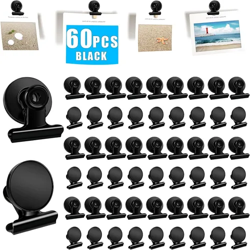 Miniatura 9 de DIYMAG Clips magnéticos, paquete de 20 imanes para nevera, marco de fotos personalizado, collage para portarretratos de crucero resistente, regalo